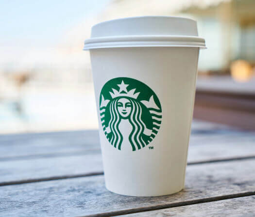 branding agency starbucks cup