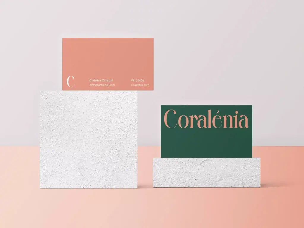 web design cyprus branding coralenia