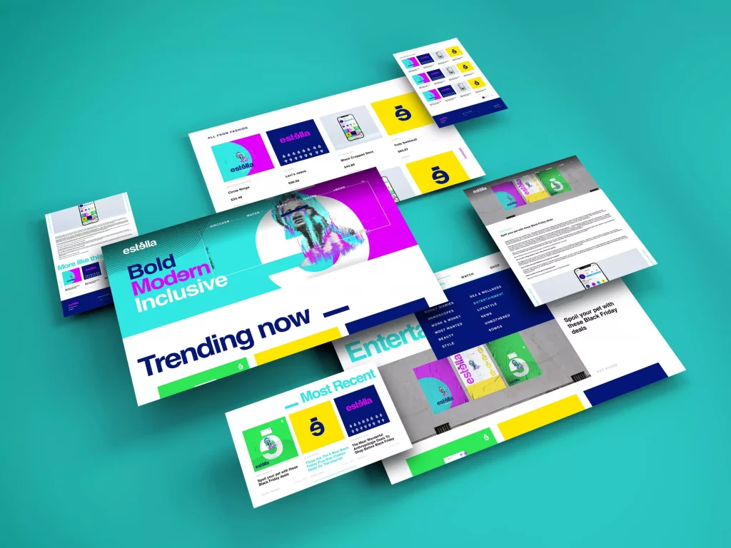 case study estella web development